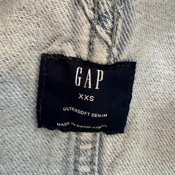 GAP Women's Light Blue Denim Overalls - Picture 2 of 6
